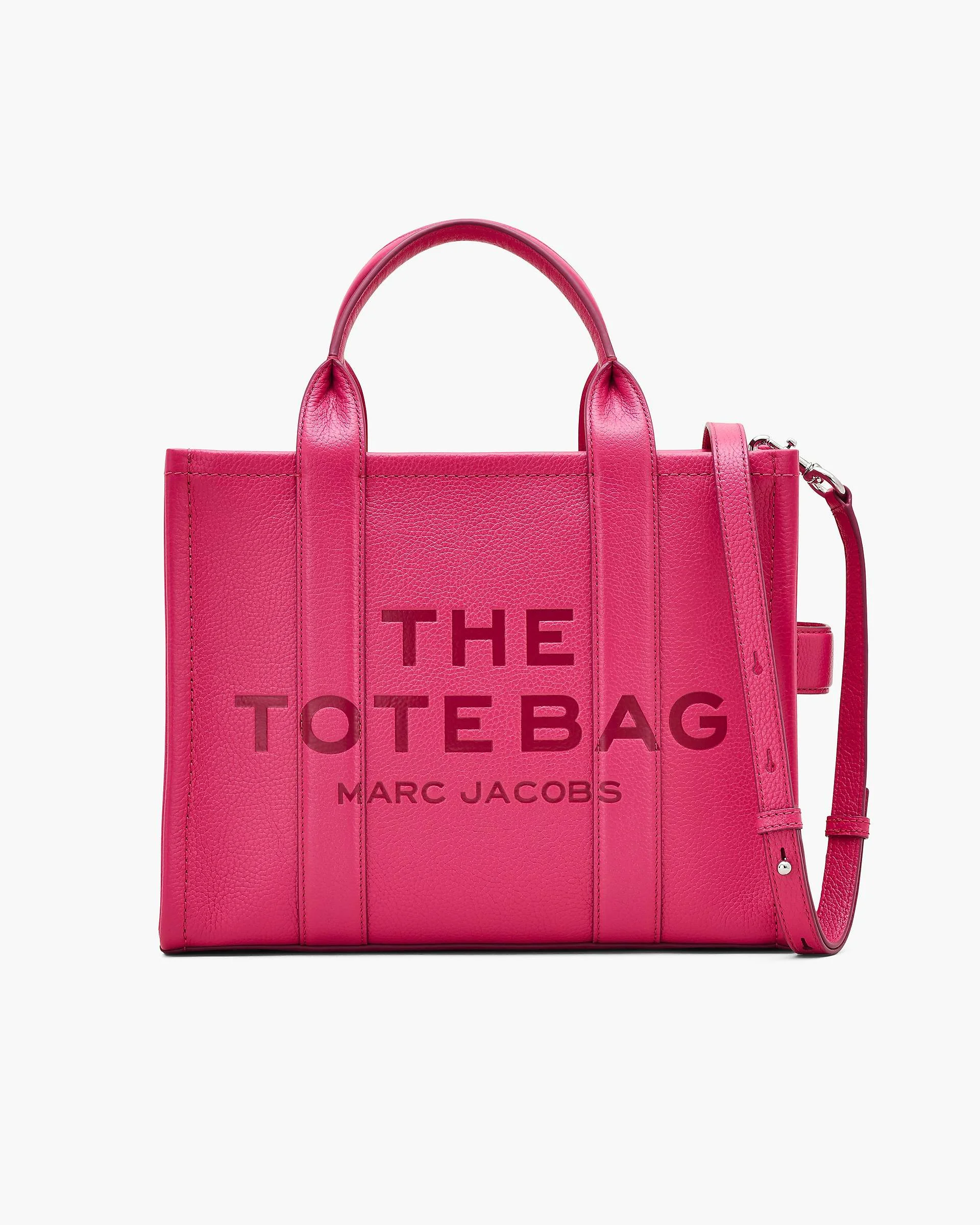 THE LEATHER MEDIUM TOTE BAG - 1