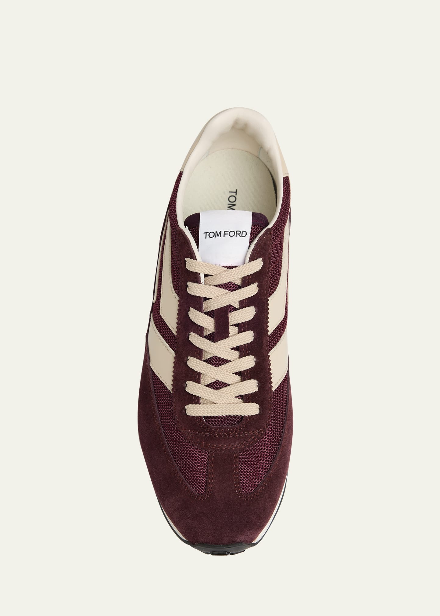 Men's Mick Tech Fabric and Suede Sneakers - 5