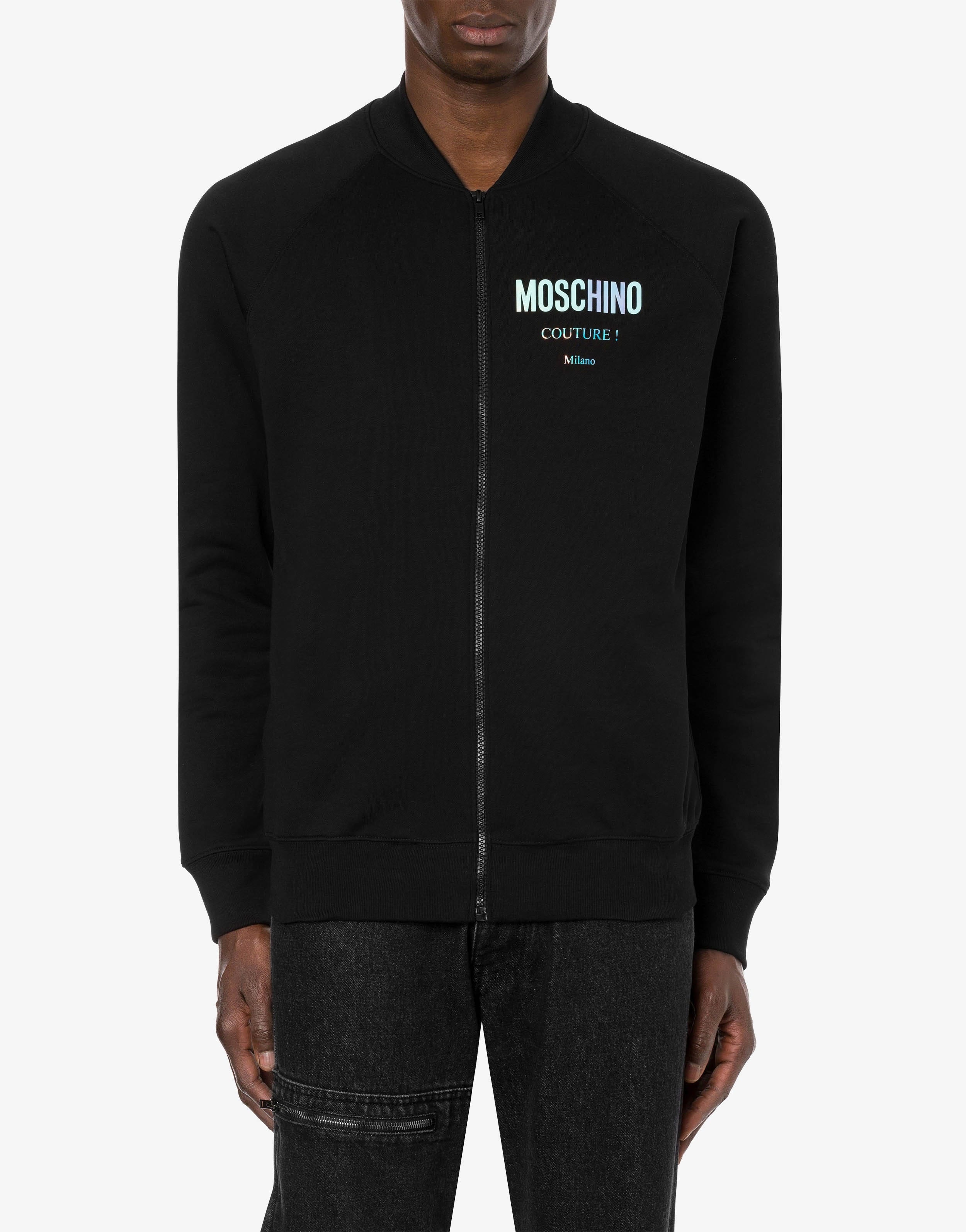 HOLOGRAPHIC LOGO ZIP SWEATSHIRT - 2