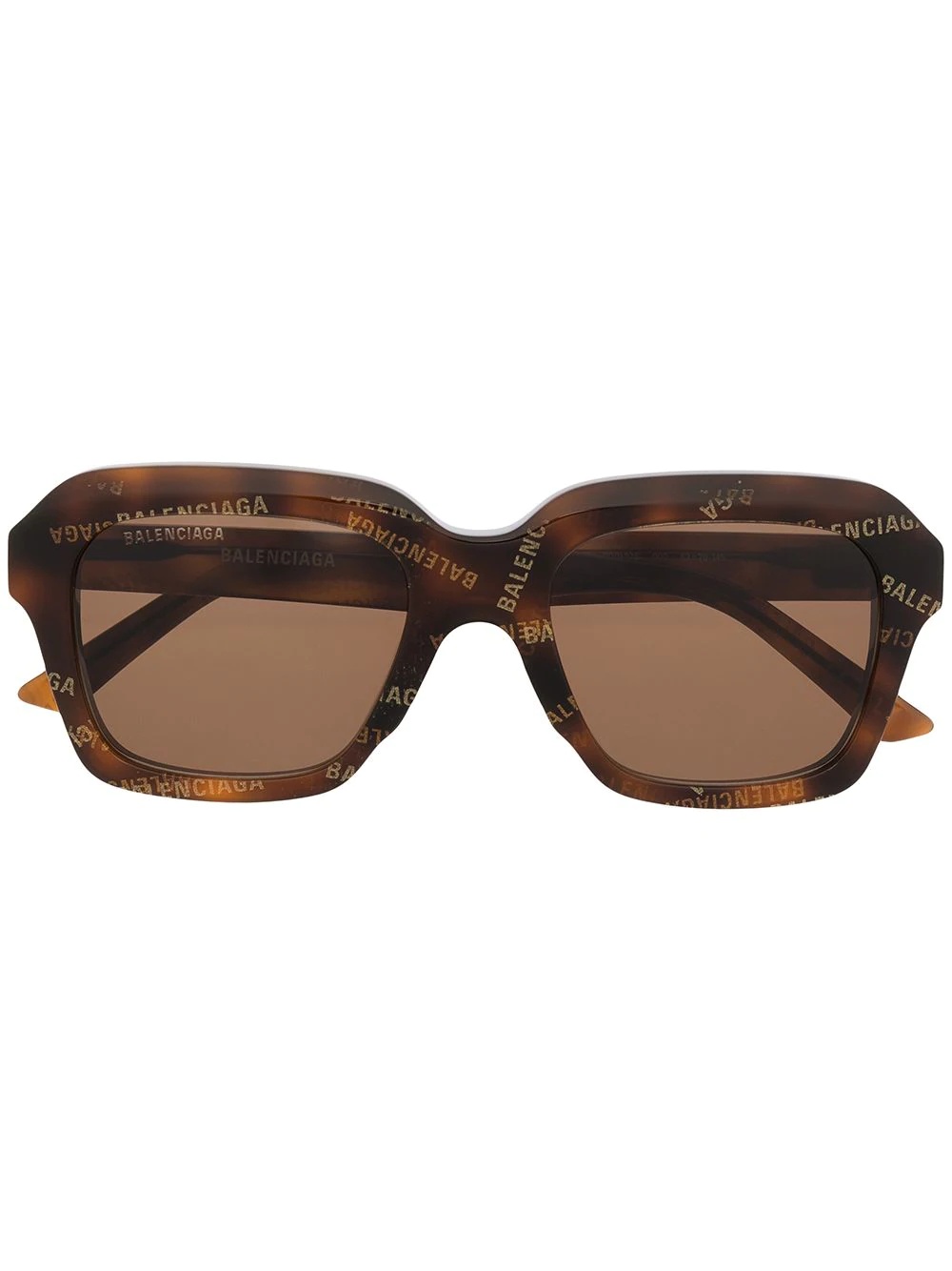 square-frame sunglasses - 1