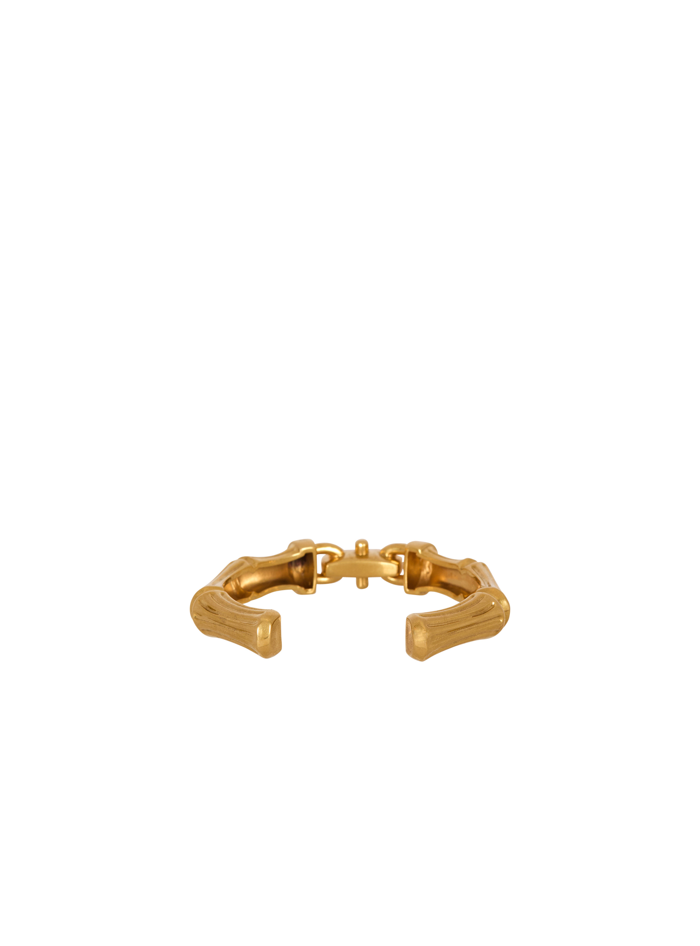 Brass bamboo Sync bracelet - 3