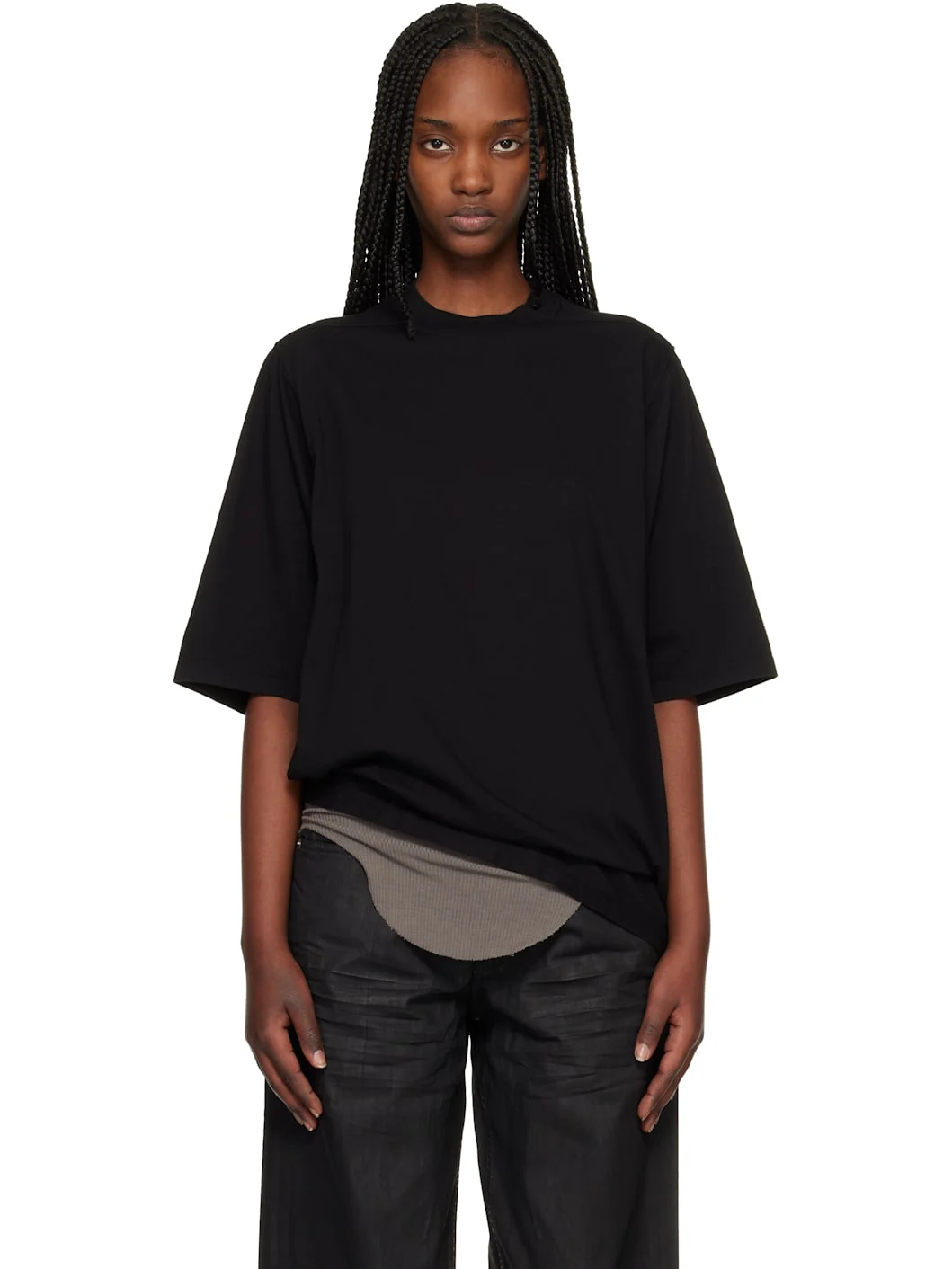 Black Temple Jumbo SS T-shirt - 1