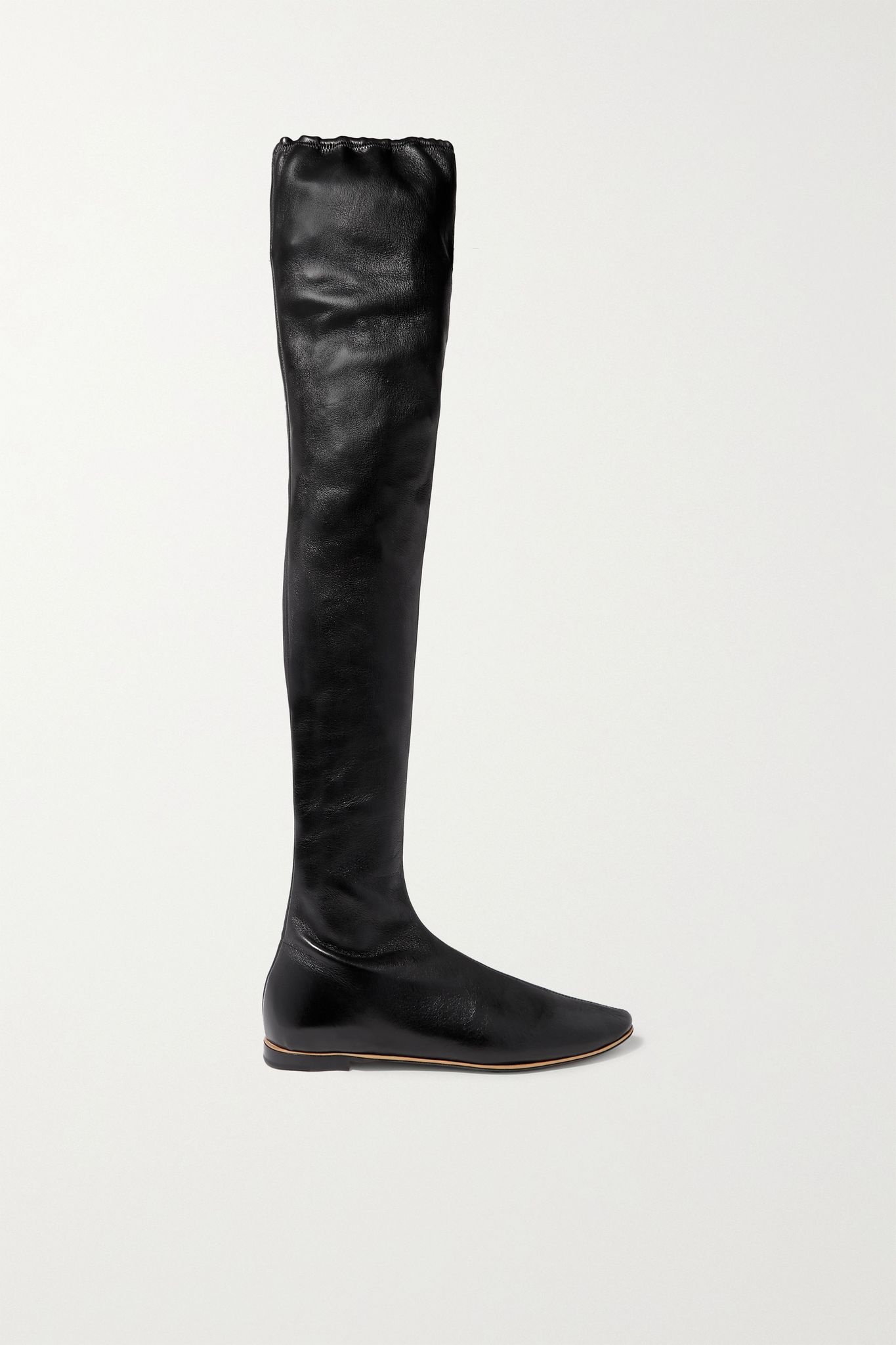 Leather over-the-knee boots - 1