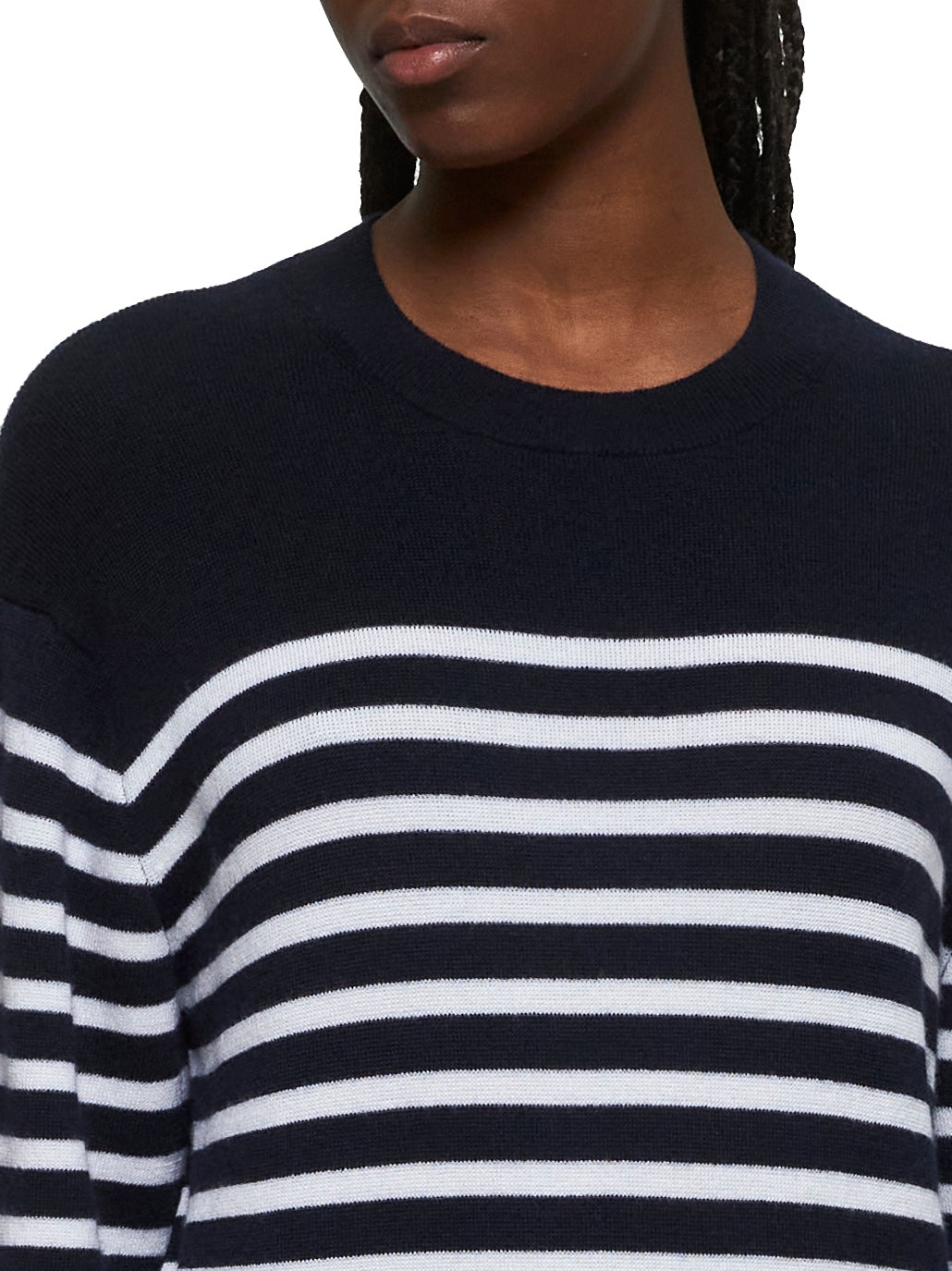 Striped cashmere Viola sweater - 5