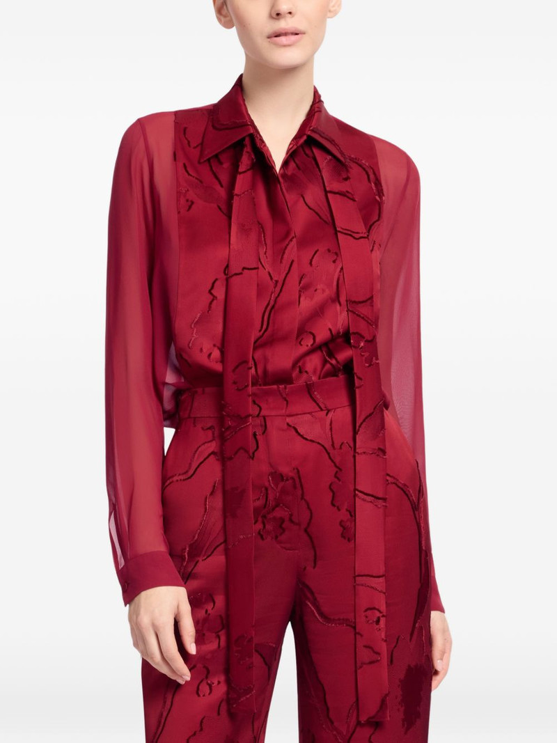 long-sleeve jacquard shirt 3