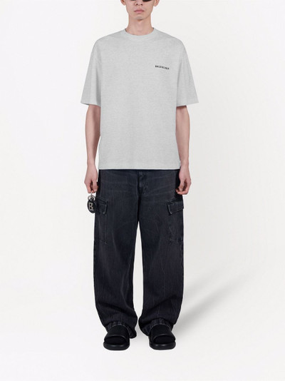 BALENCIAGA logo-print T-shirt outlook