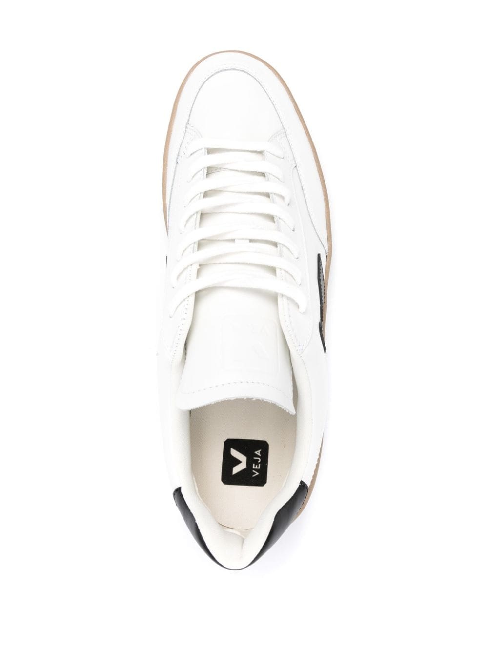 V-12 leather sneakers - 4