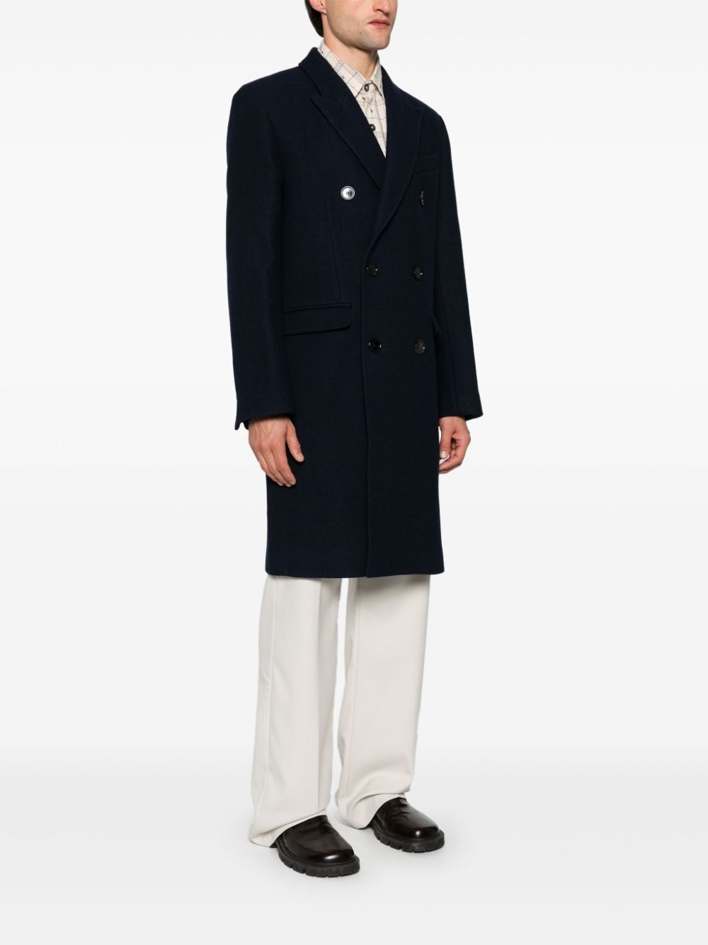 double-breasted coat - 3
