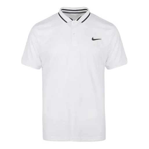 남자의 NKCT 건조한 POLO PIQUE 백색 BV1195-100로 나이키 - 1