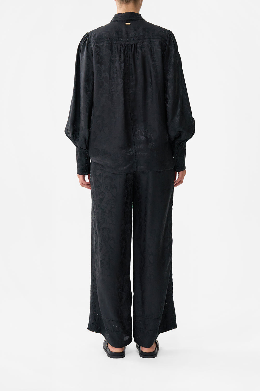 BUTTON FRONT LOUNGE PANT - 9