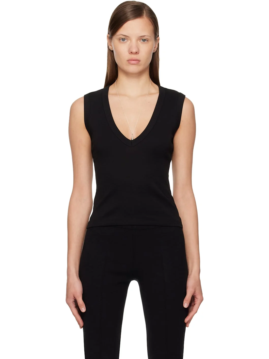 Black Dewi Tank Top - 1