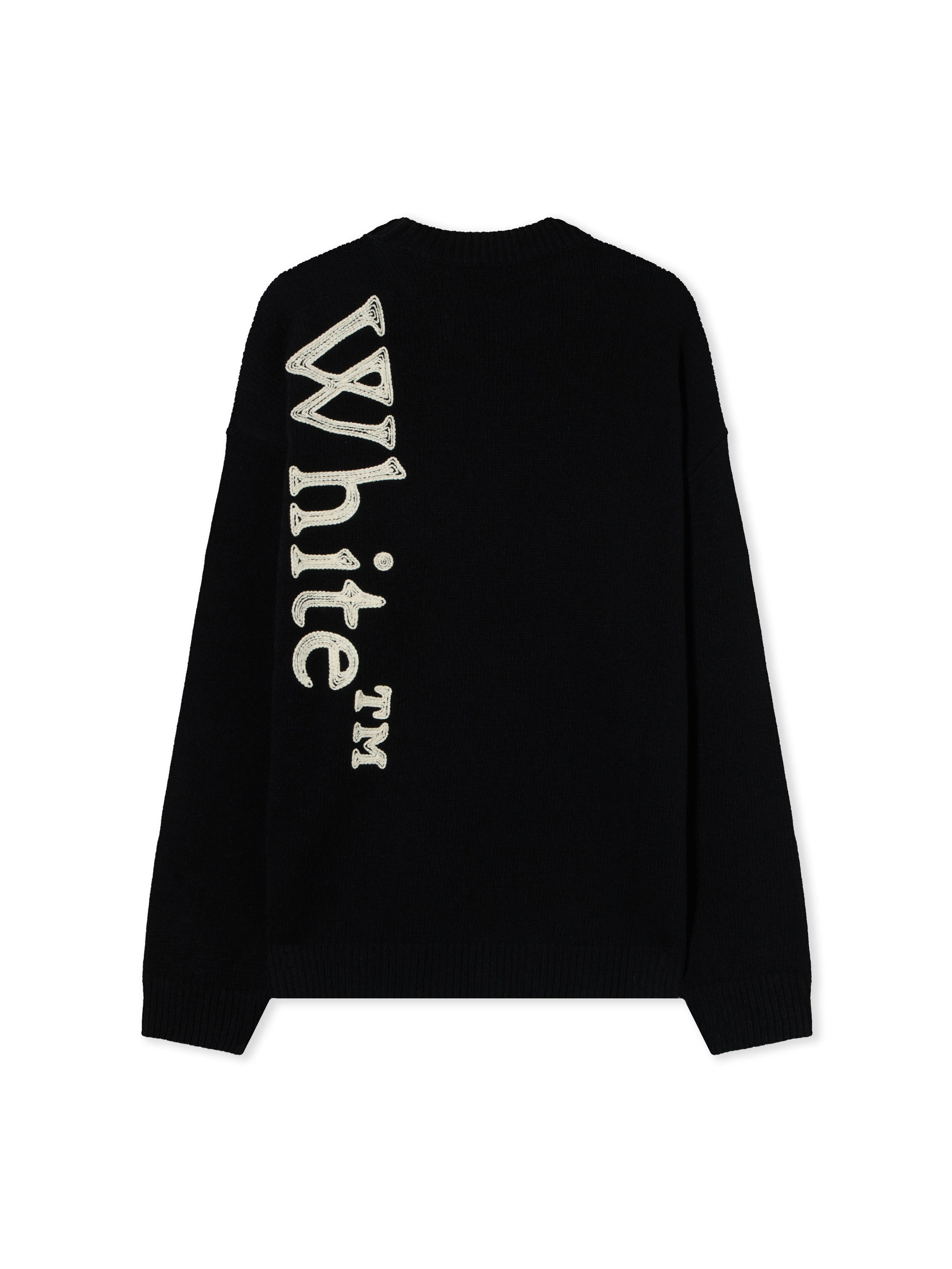 Vertical Bookish Crewneck Sweater - 1