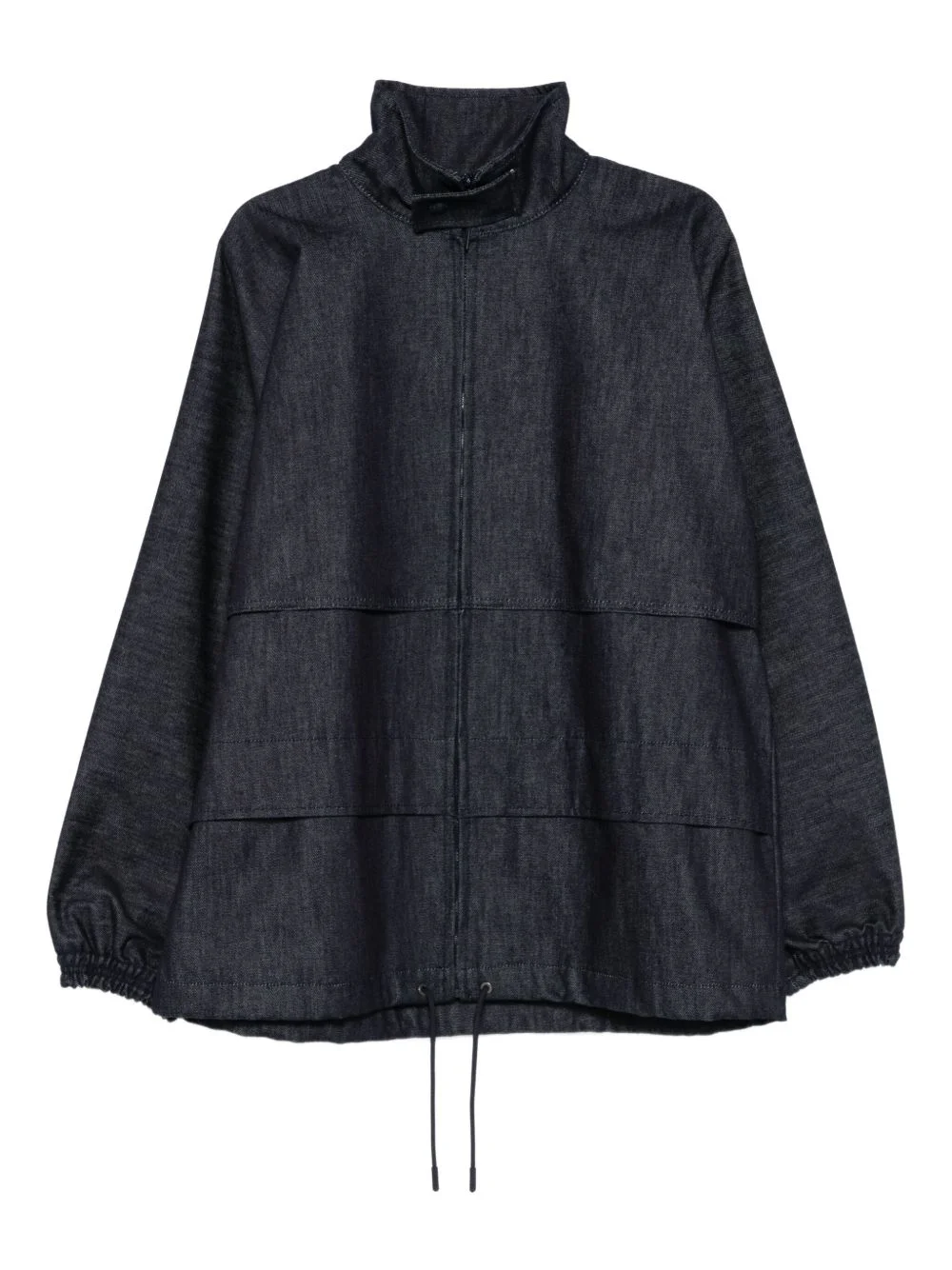 drop-shoulder denim jacket - 1