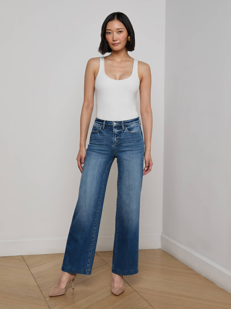 L'AGENCE Scottie Wide-Leg Jean outlook