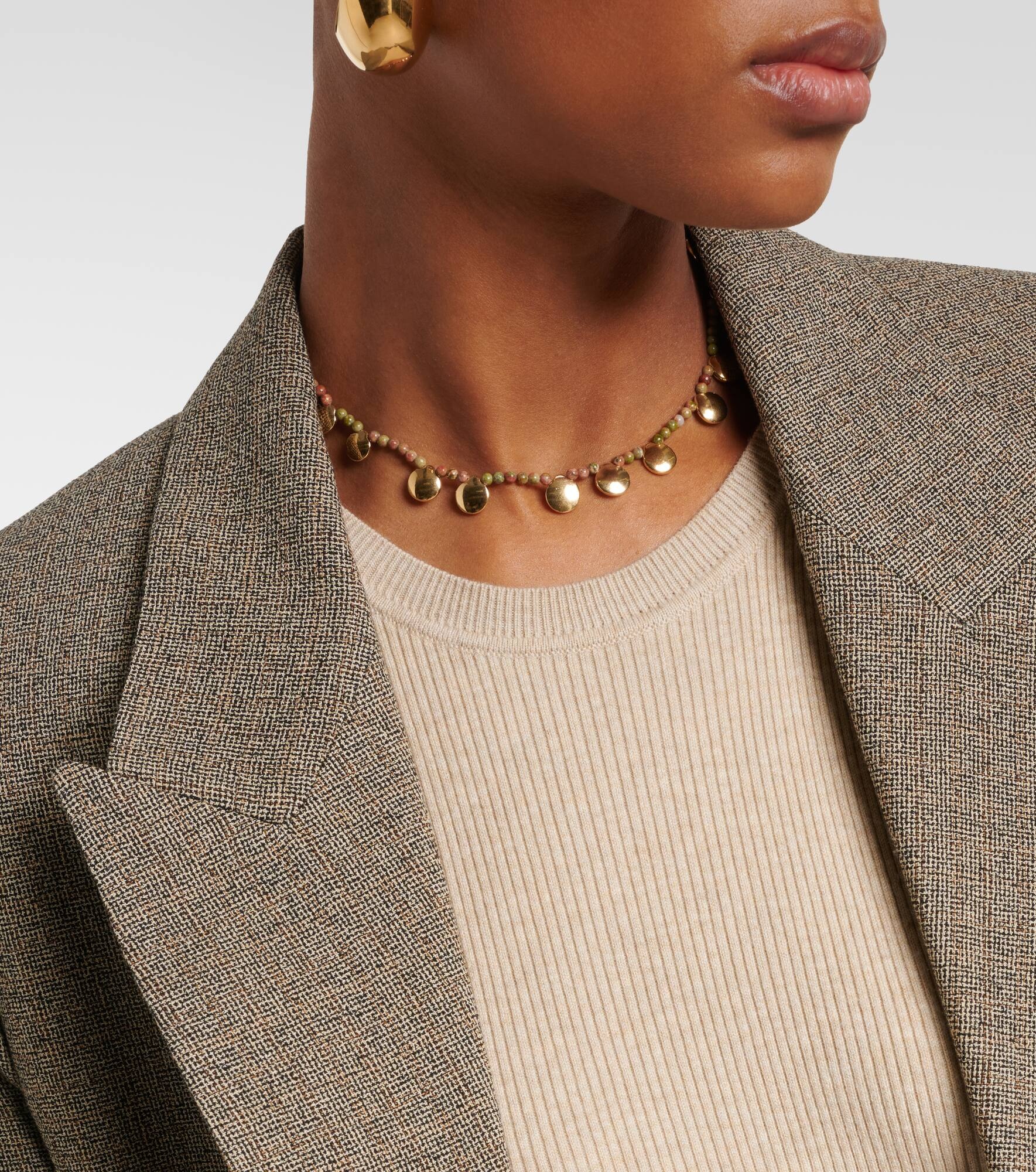 Embellished choker - 5