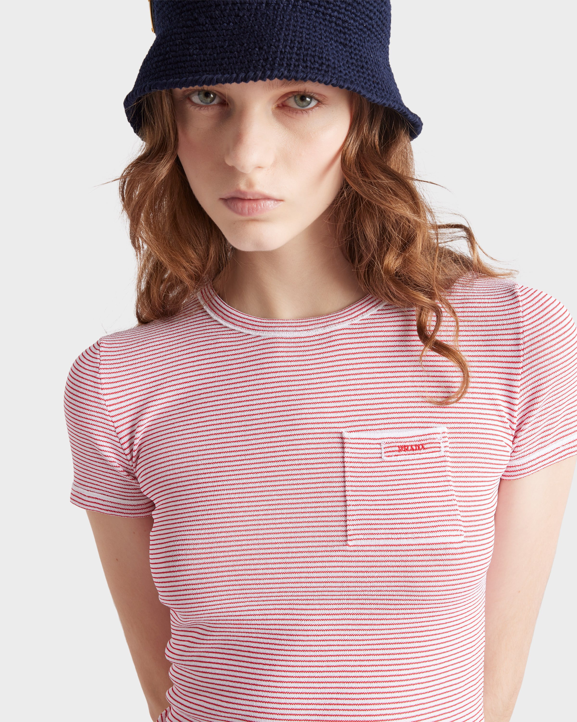 Striped crew-neck sweater - 4