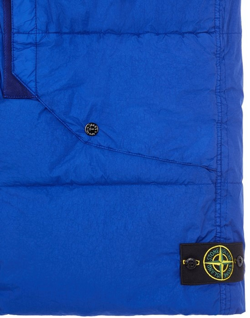 G0423 GARMENT DYED CRINKLE REPS RECYCLED NYLON DOWN ULTRAMARINE BLUE 6