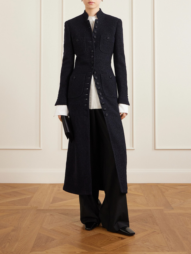 LIBEROWE Imperial Wool-blend Bouclé Coat outlook