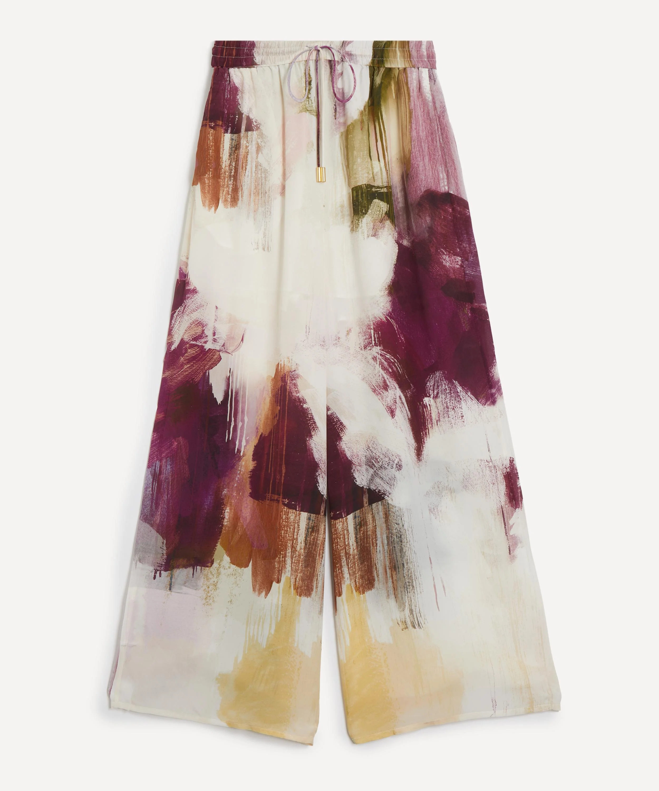 Atomic Impressionist Silk Trousers - 1