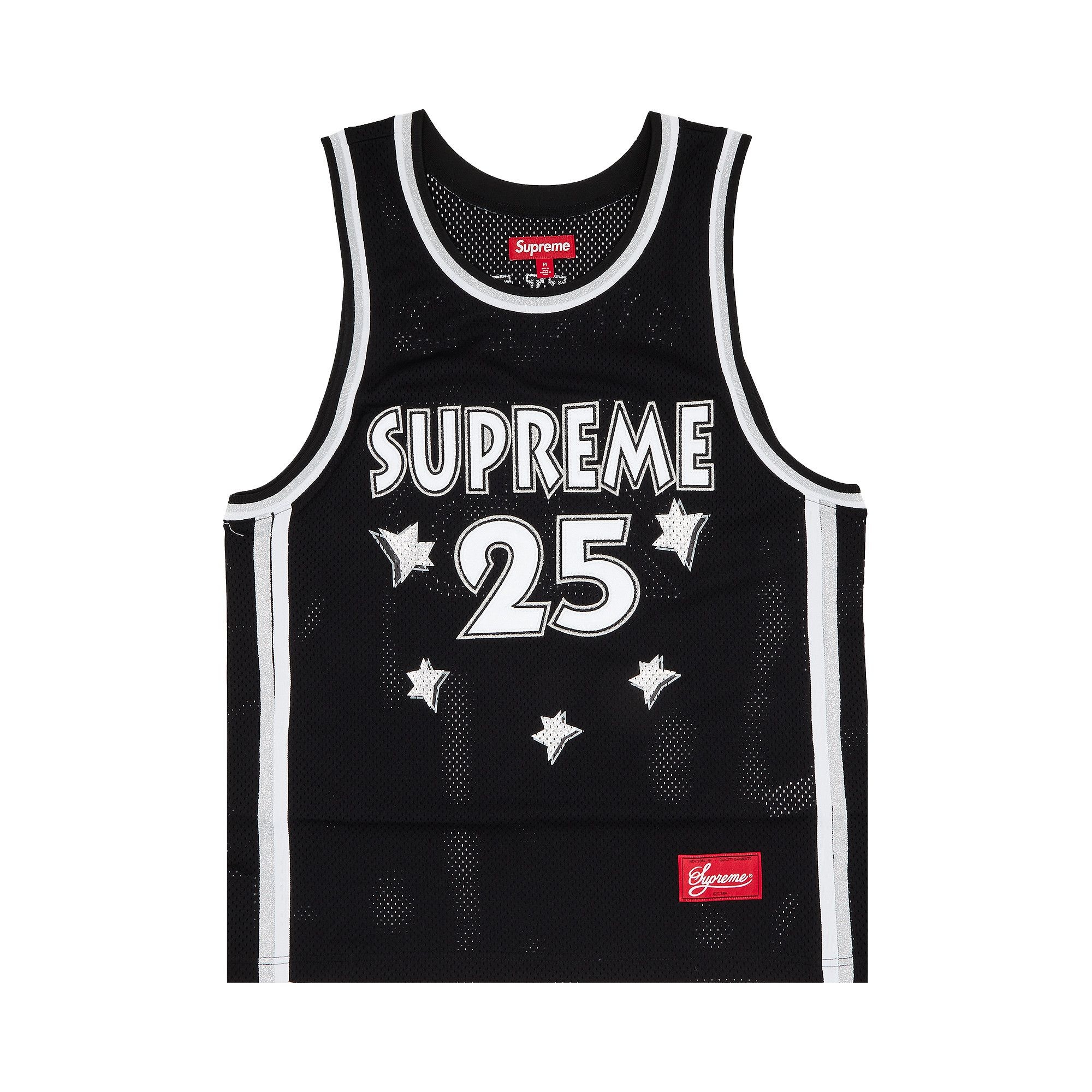 Supreme All Star Basketball Jersey 'Black' - 1