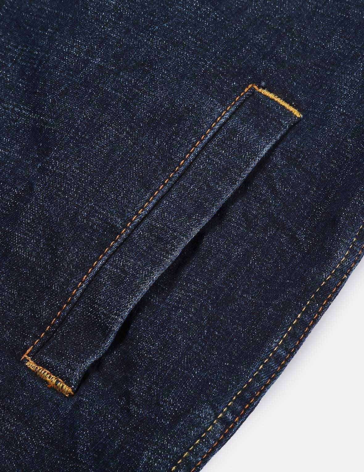 DAICOCK INSERTED 2-TONE DENIM JACKET - 10