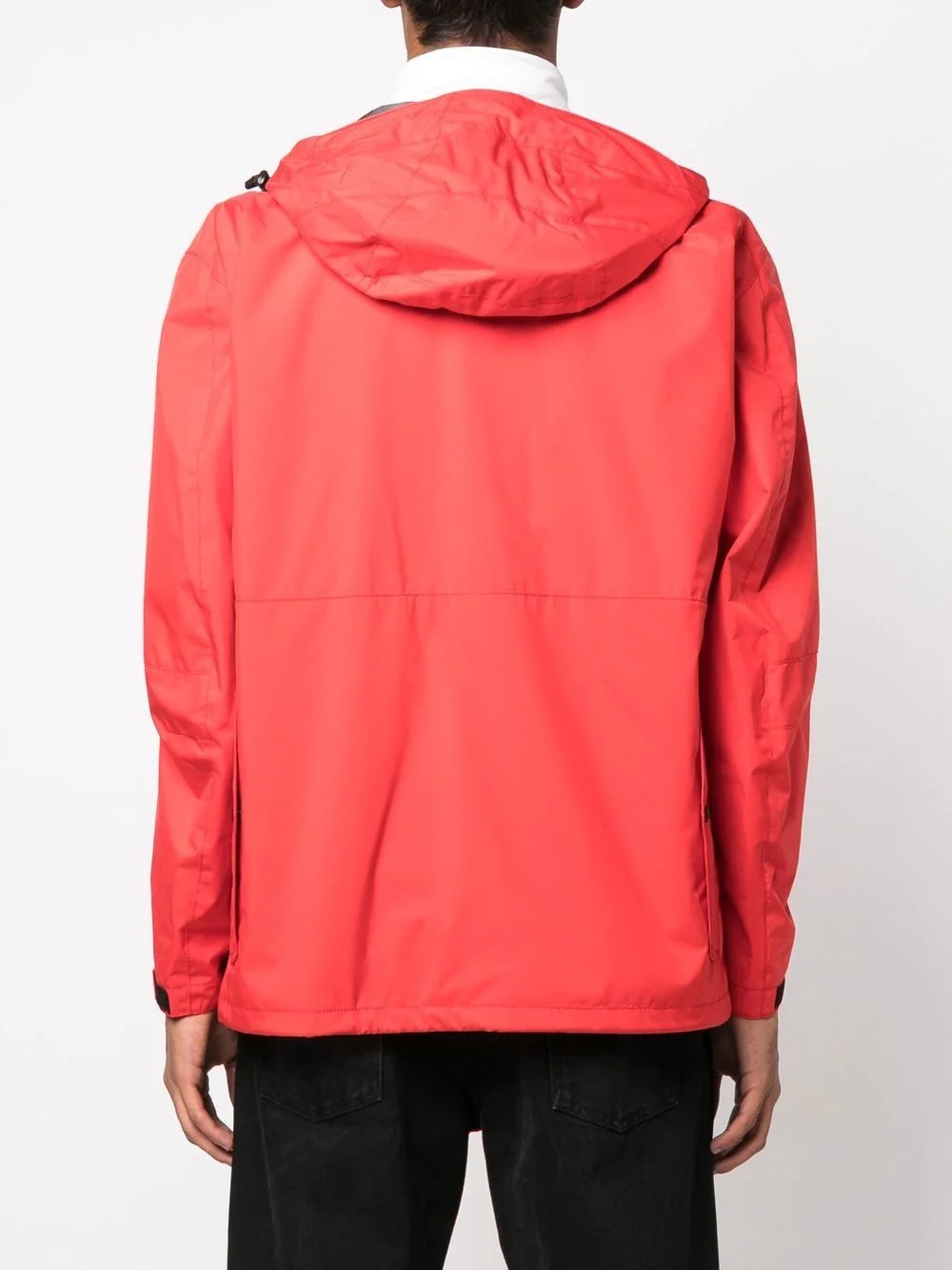 Junya Watanabe MAN logo-patch hooded jacket | REVERSIBLE