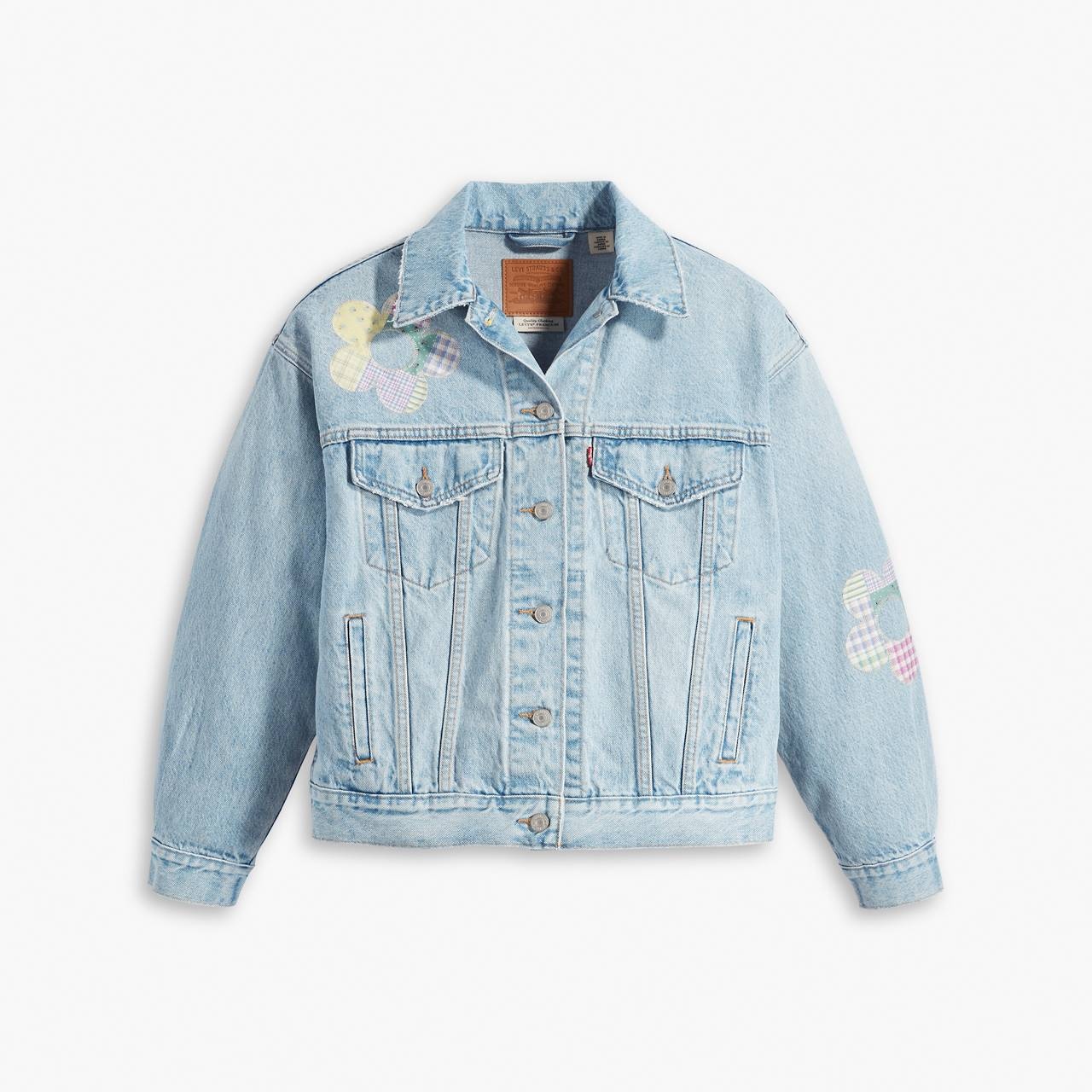 90S PATCHWORK TRUCKER JACKET - 1