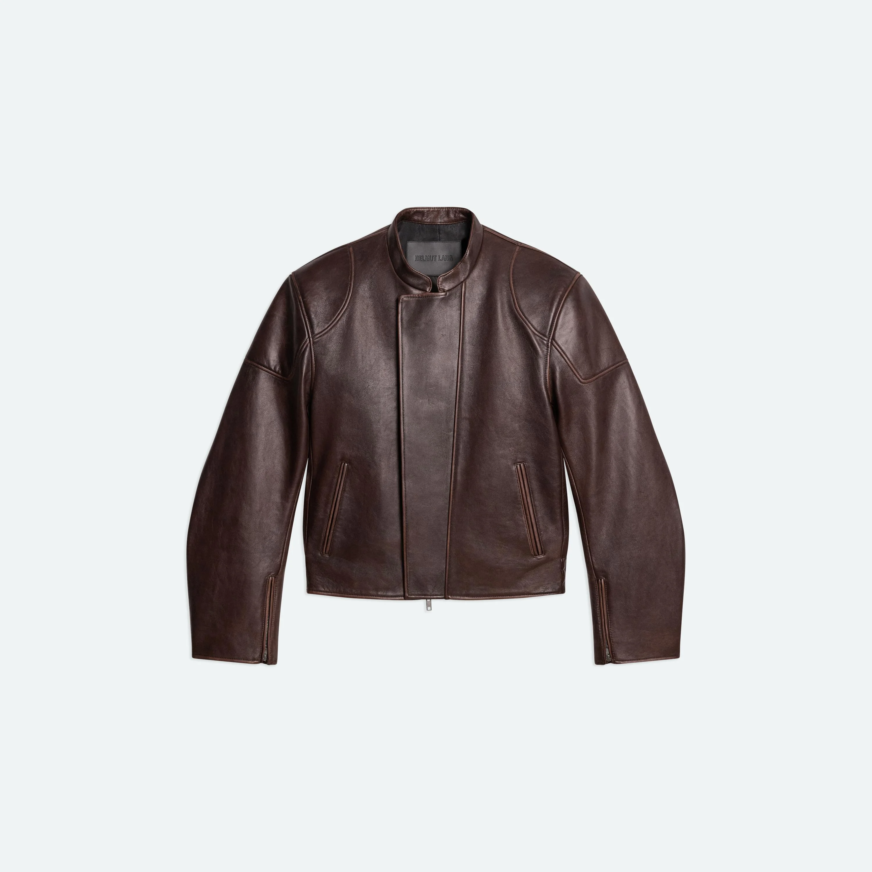 LEATHER MOTO JACKET - 1