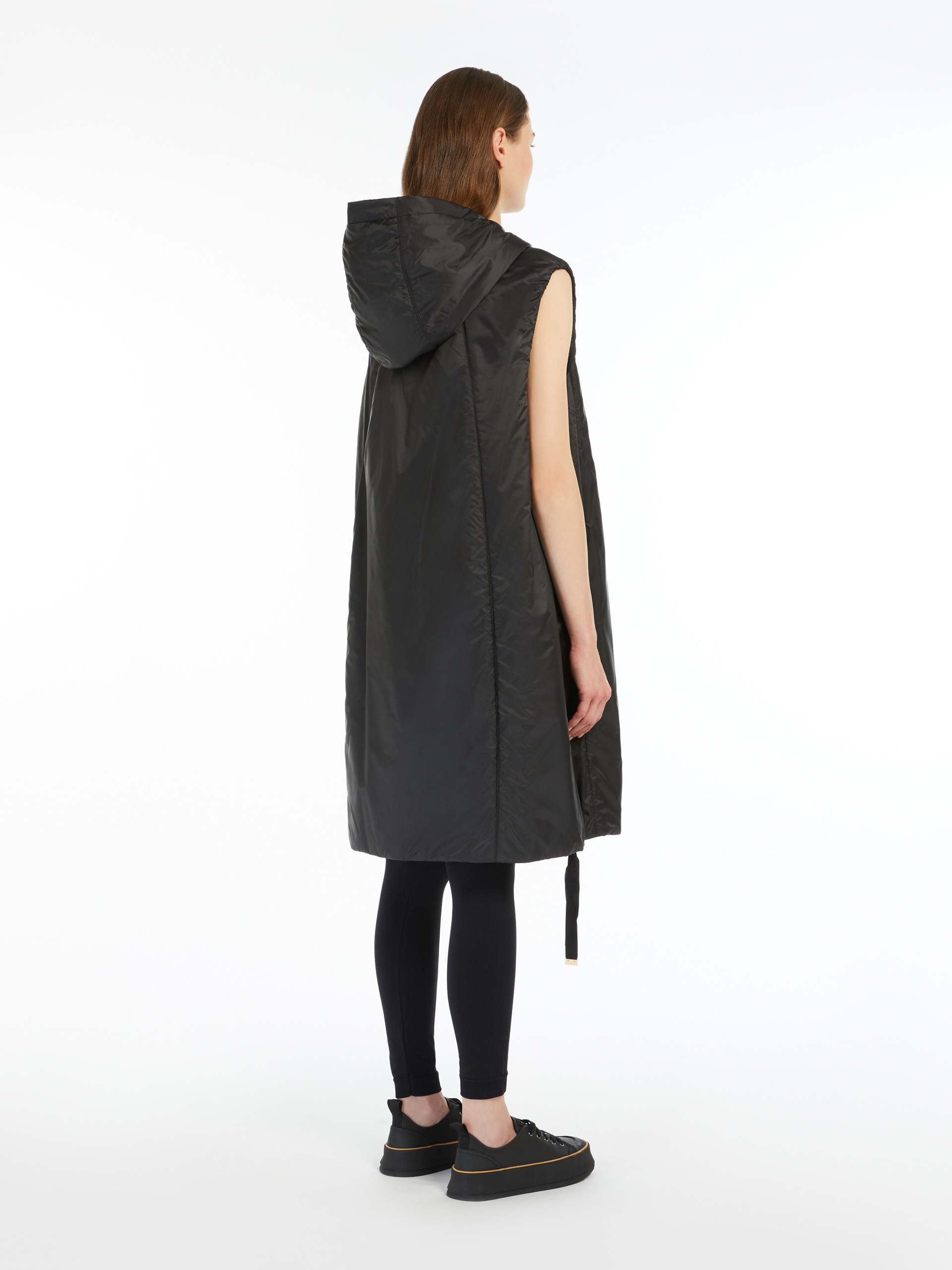 GREENGI Water-repellent technical canvas gilet - 4