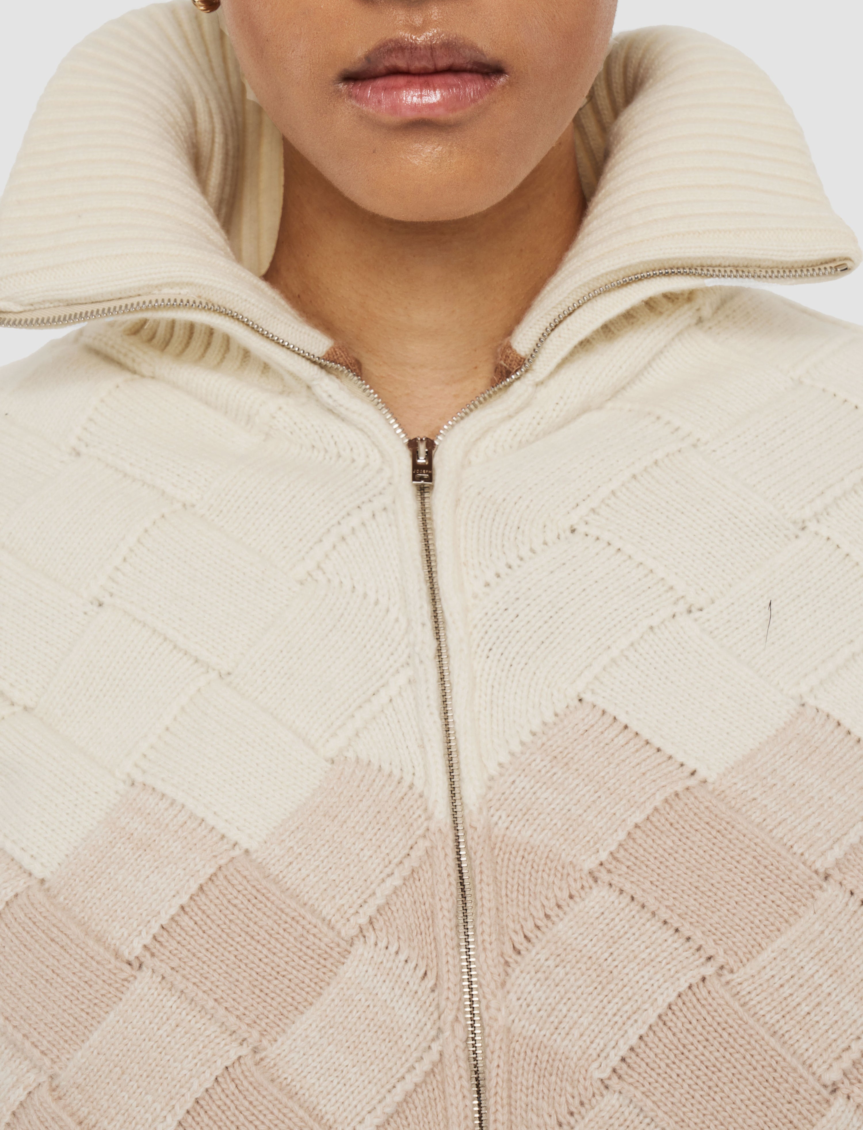 Weave Knit Puffer Jacket - 5