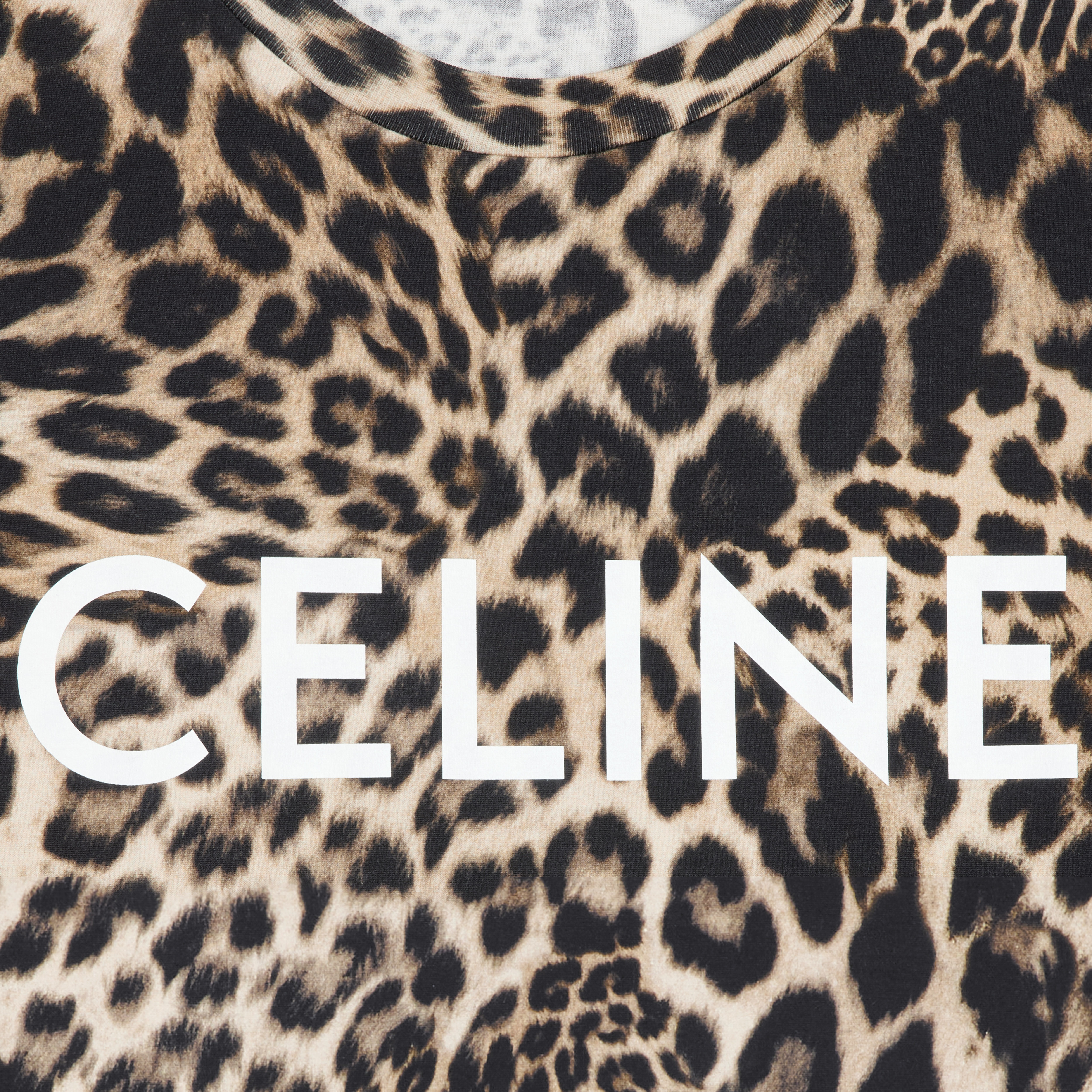 celine loose T-shirt in cotton jersey - 4