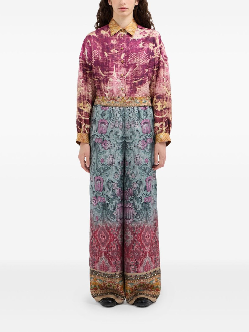 Pierre-Louis Mascia floral-pattern trousers outlook