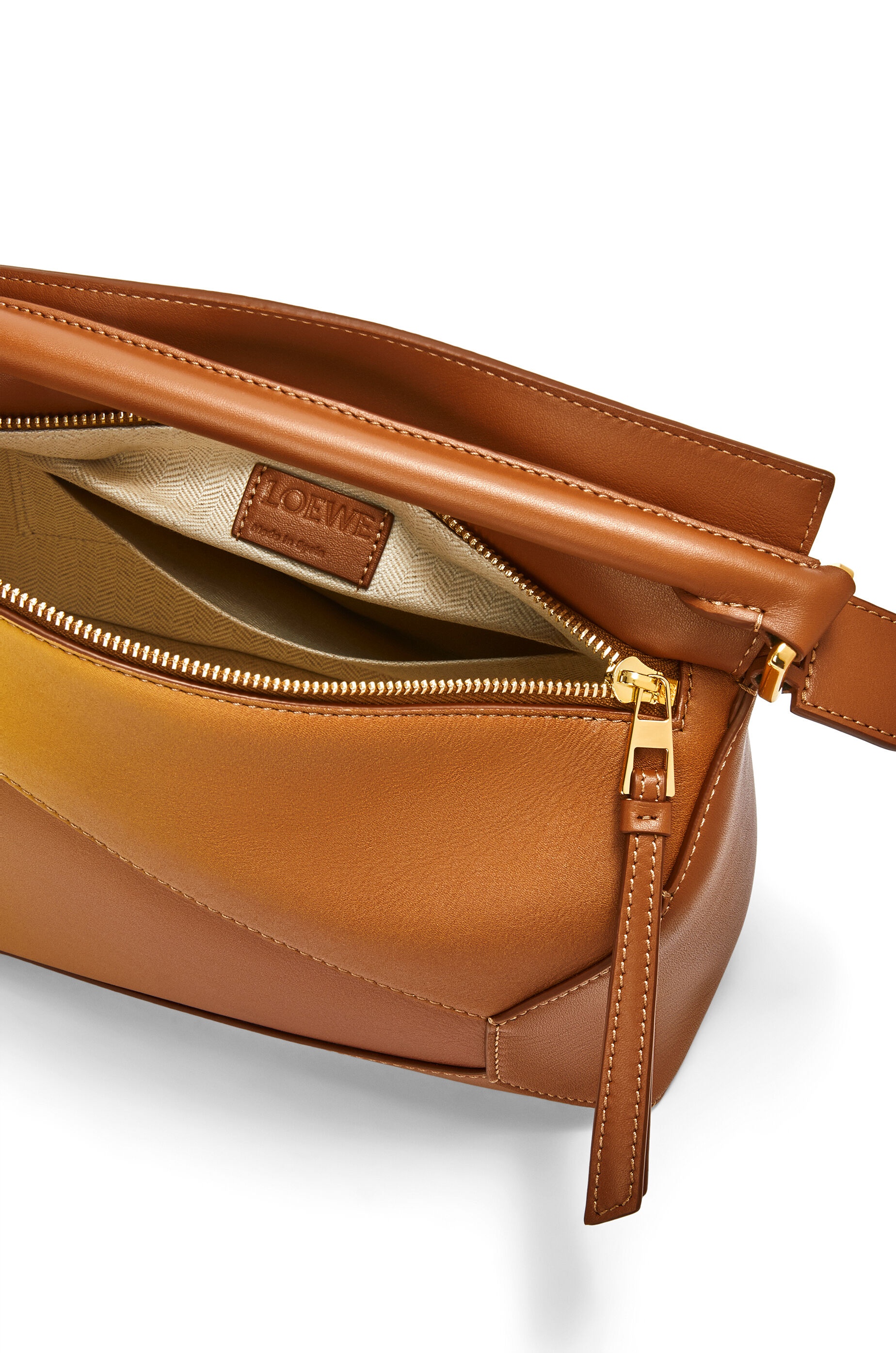 Small Puzzle Edge bag in degrade nappa calfskin - 7