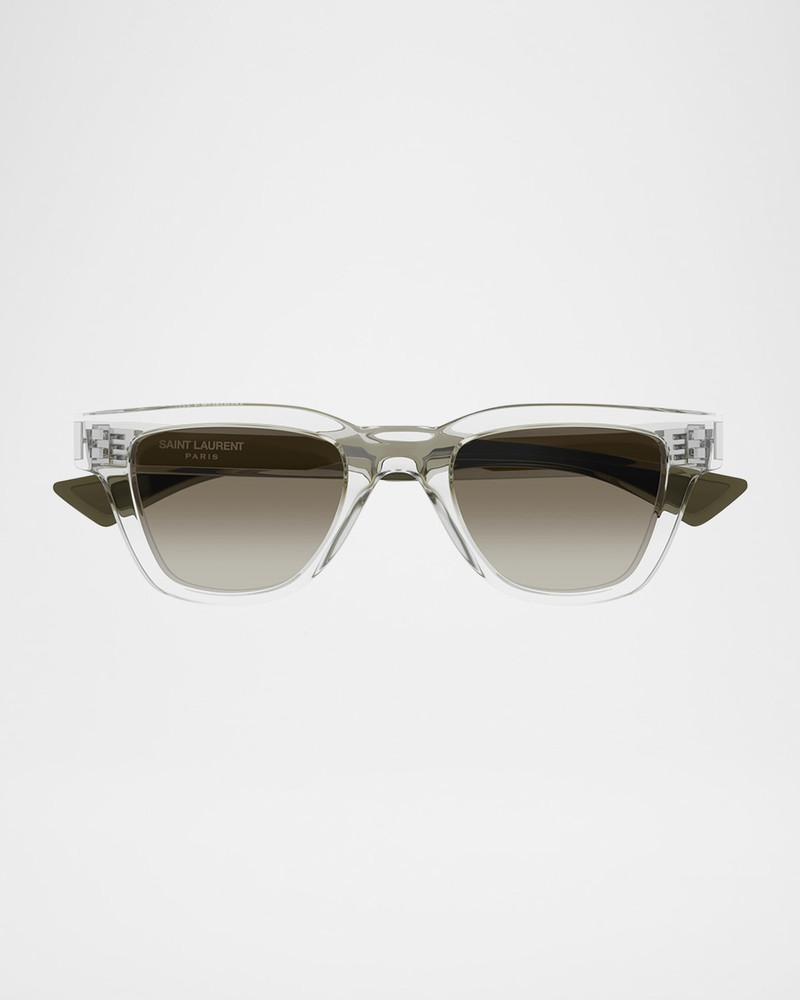 Men's SL 789 Jacquesm Acetate Rectangle Sunglasses 1