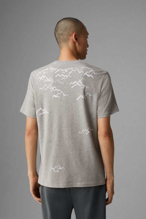 Vito T-shirt in Gray melange - 3