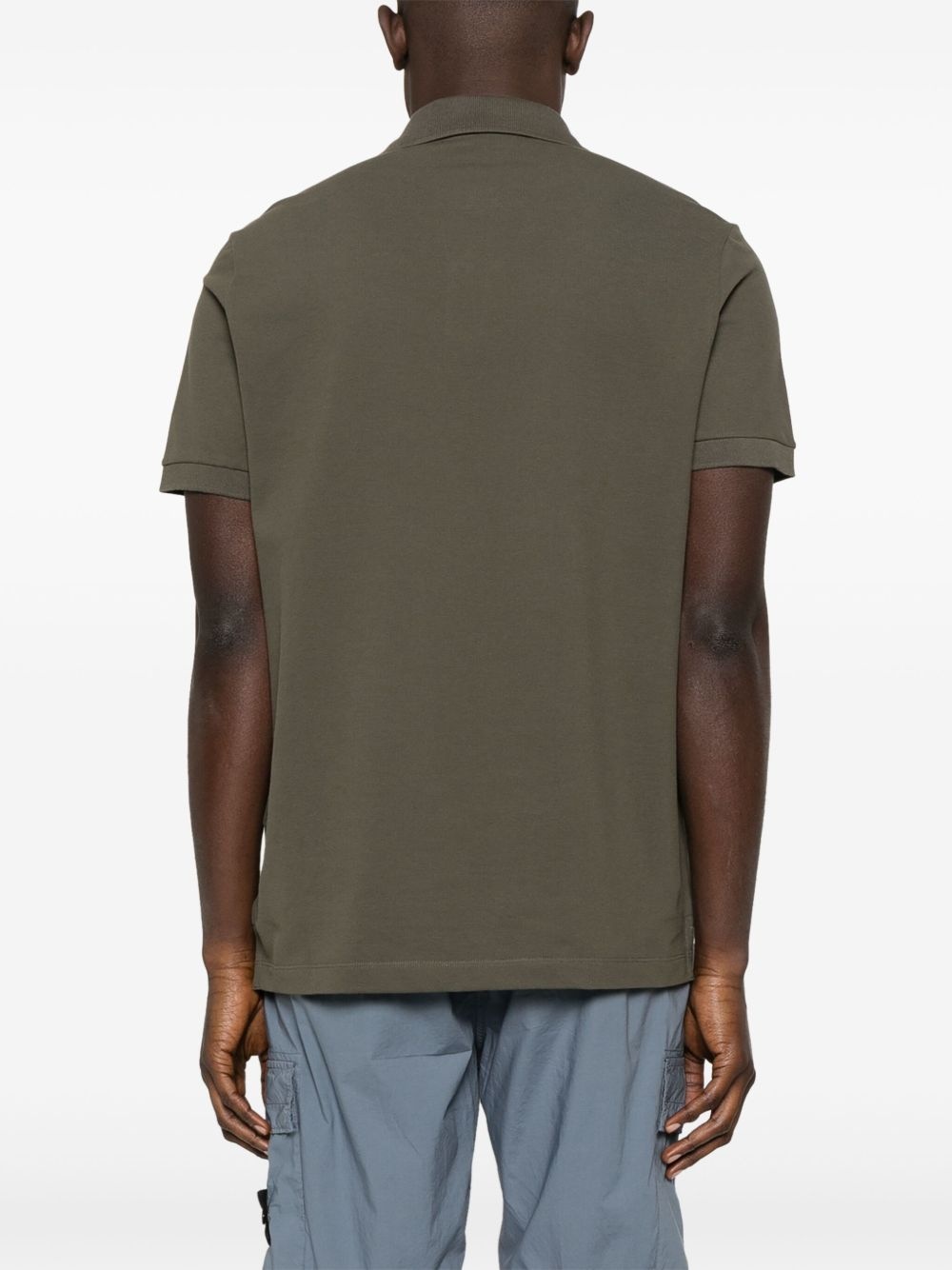 piqué-weave polo shirt - 3