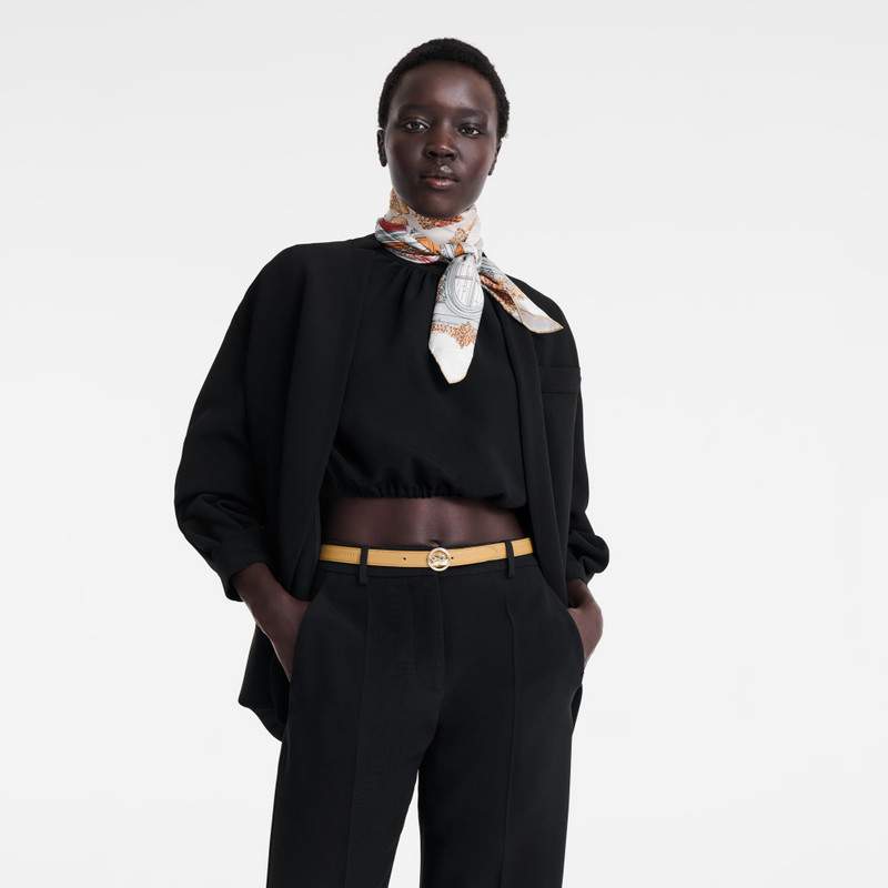 Longchamp Archive Ladies' belt Desert - Leather outlook