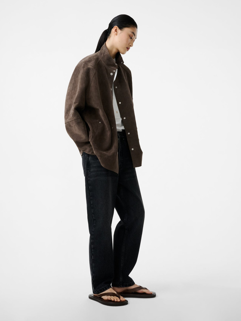 Studio Nicholson Dash Suede Jacket outlook