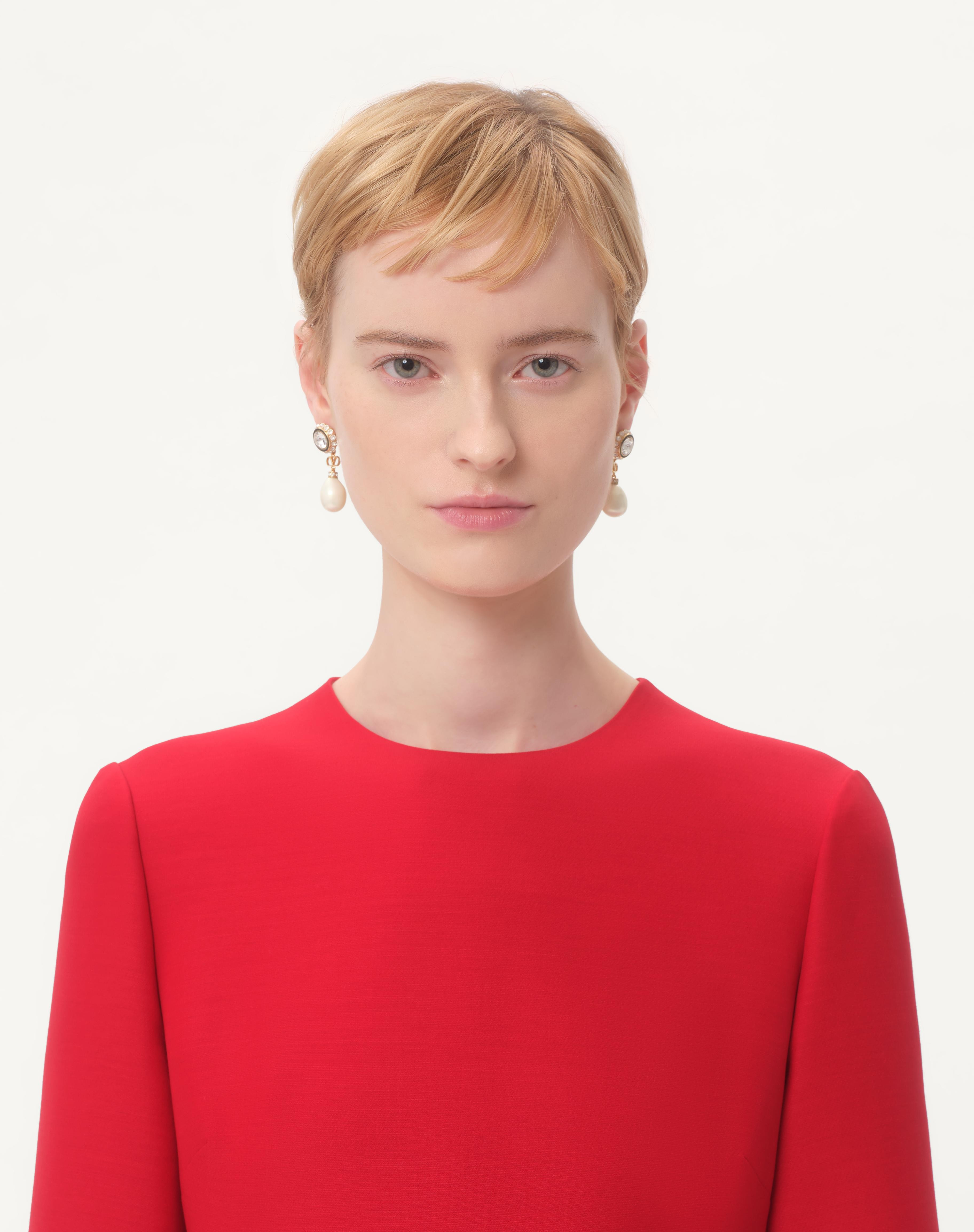 CREPE COUTURE MIDI DRESS - 4