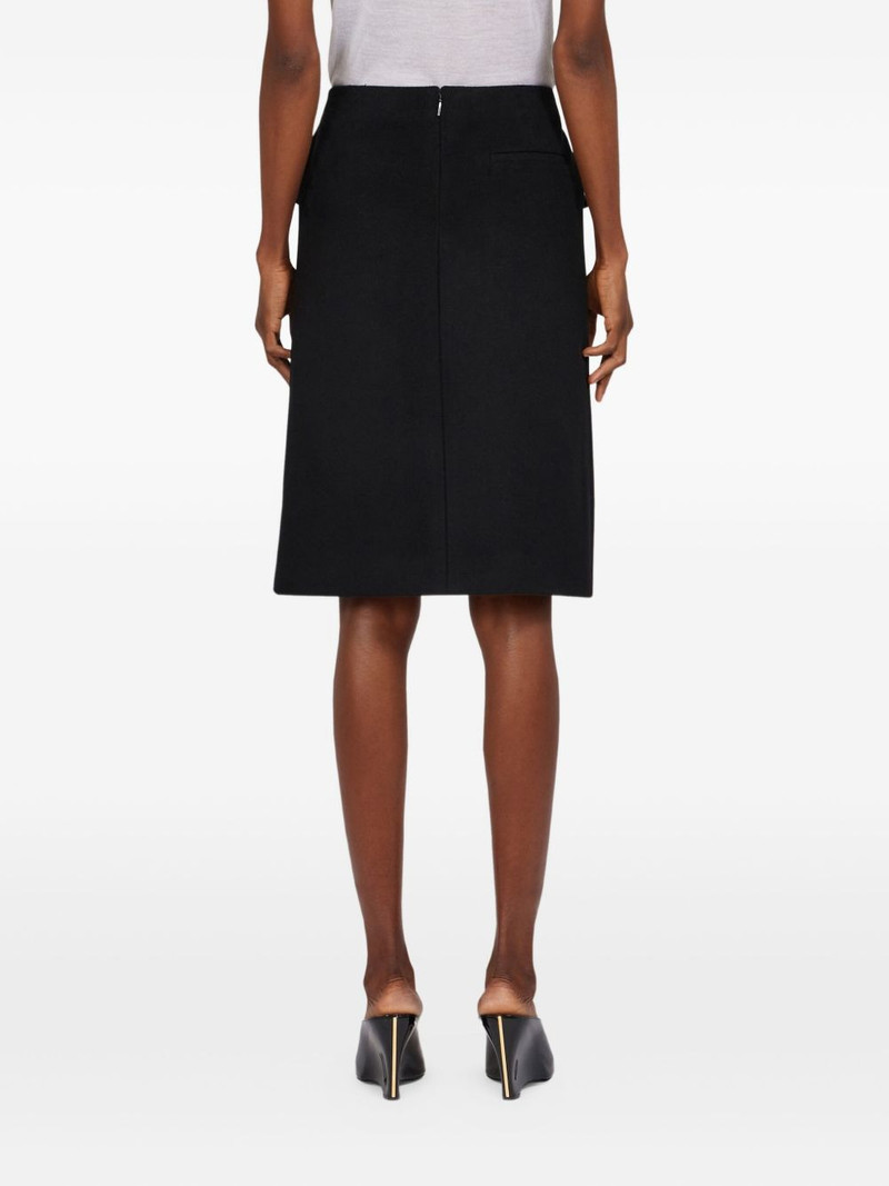 double-slit midi skirt 4