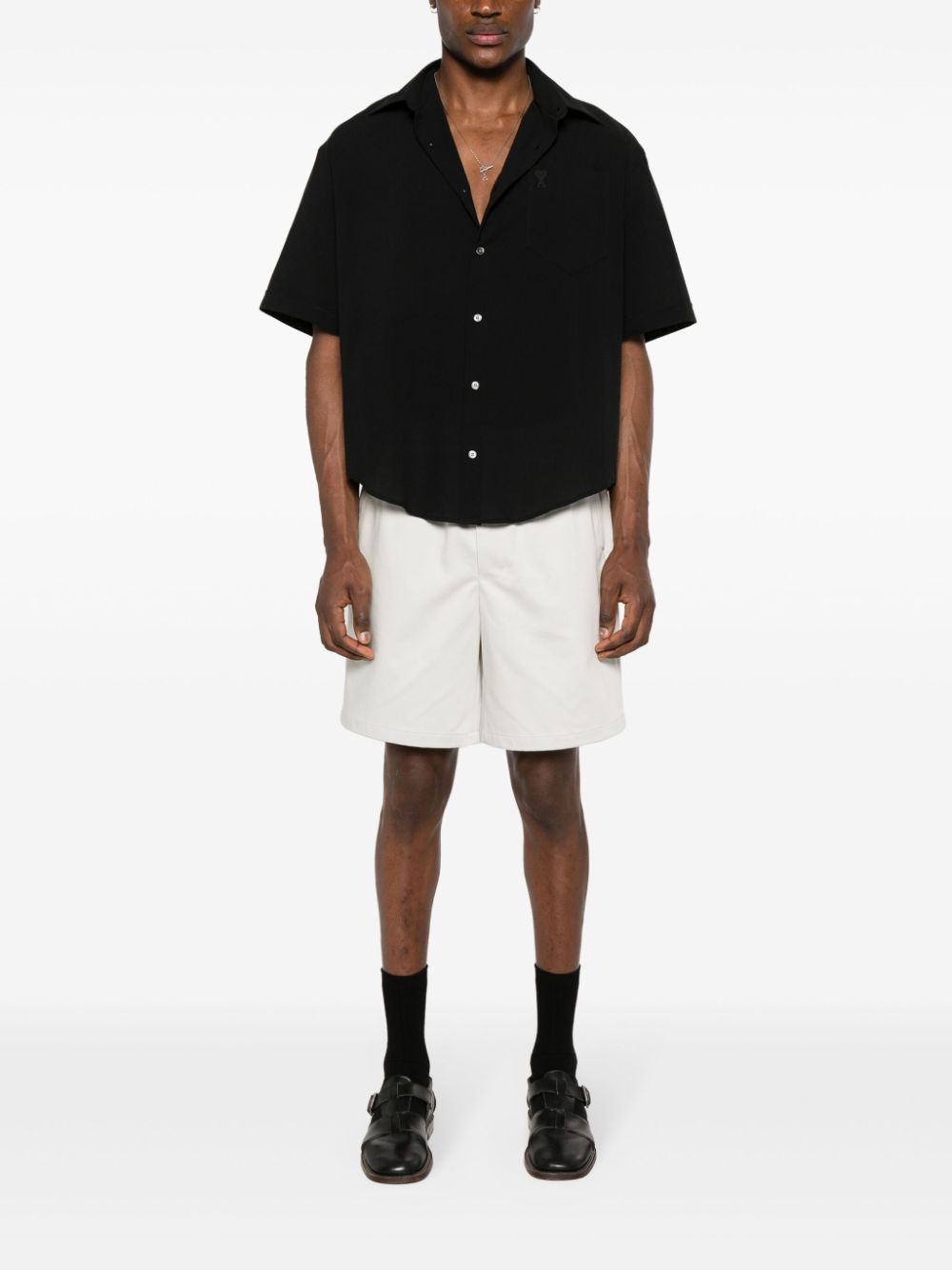 Ami de Coeur-embroidered shirt - 4
