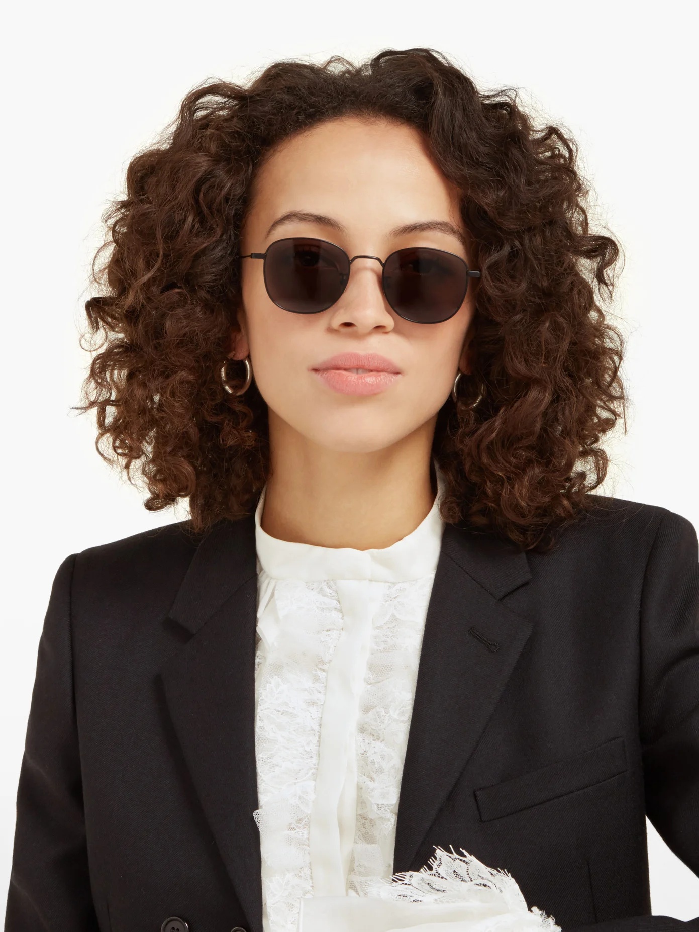 Classic round-frame metal sunglasses - 2