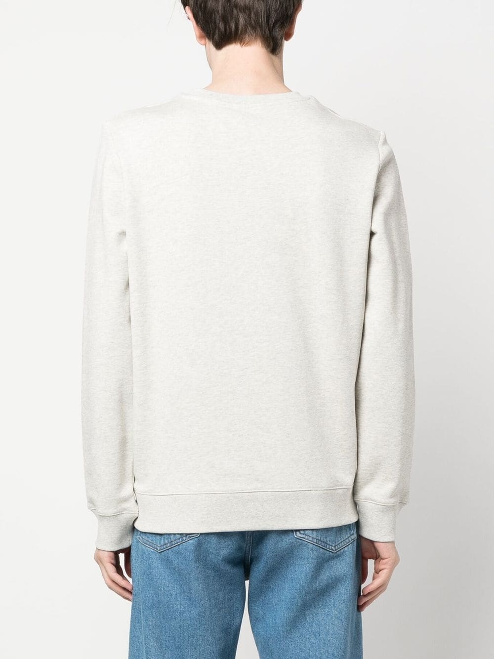 logo-print crew-neck sweatshirt - 4