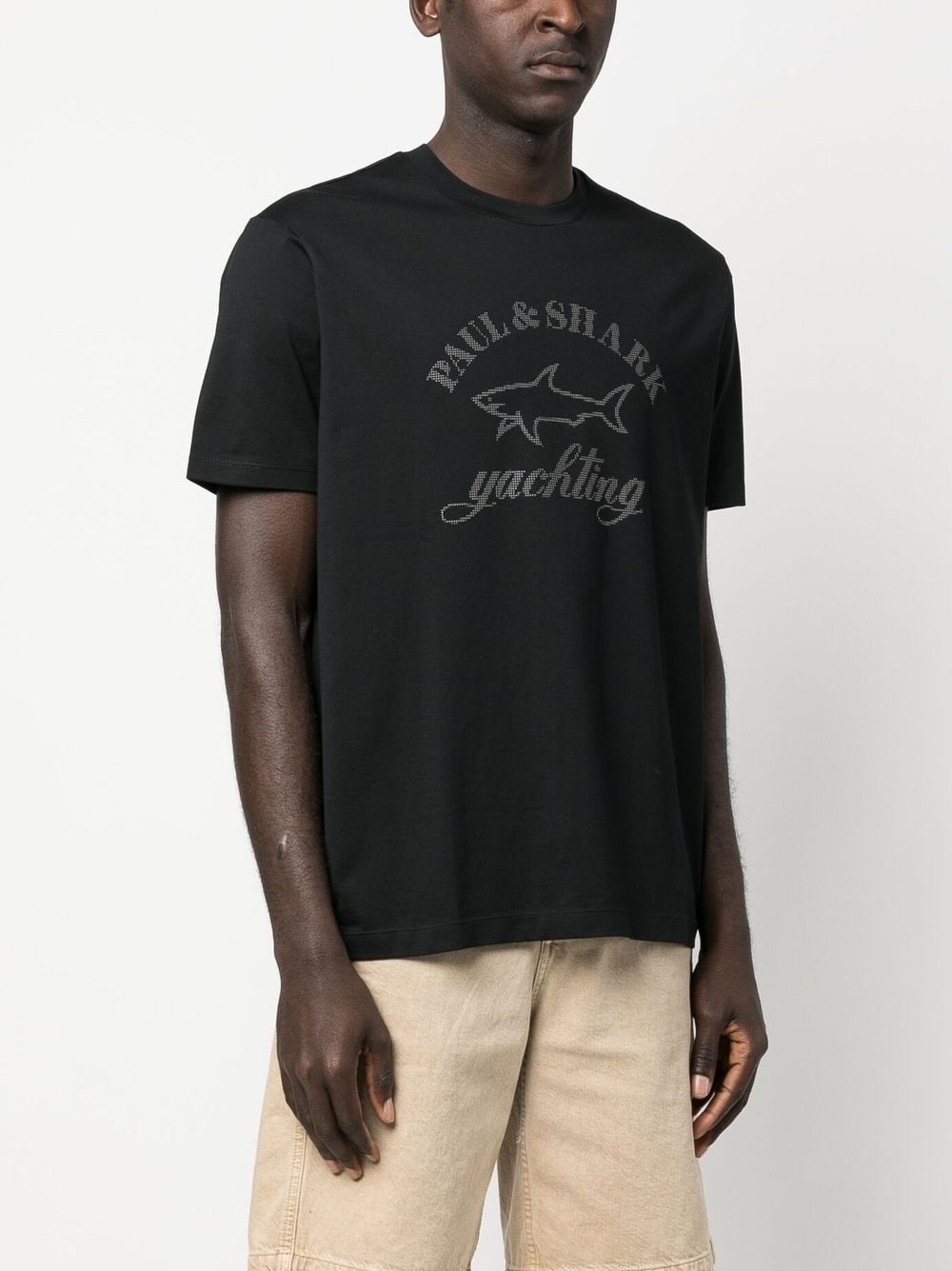 reflective logo-print short-sleeve T-shirt - 3