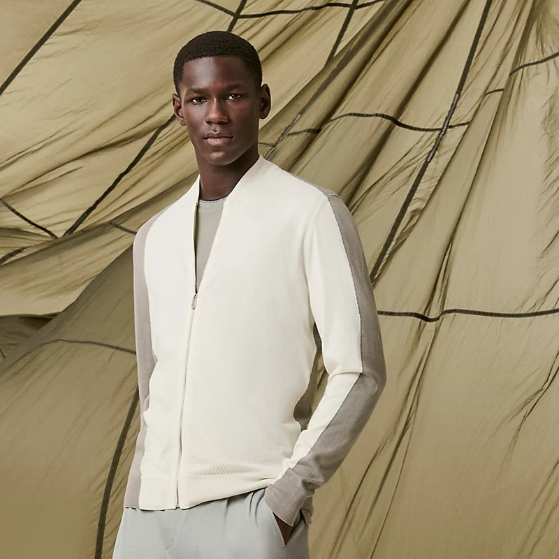 "Sail" zipped jacket 1