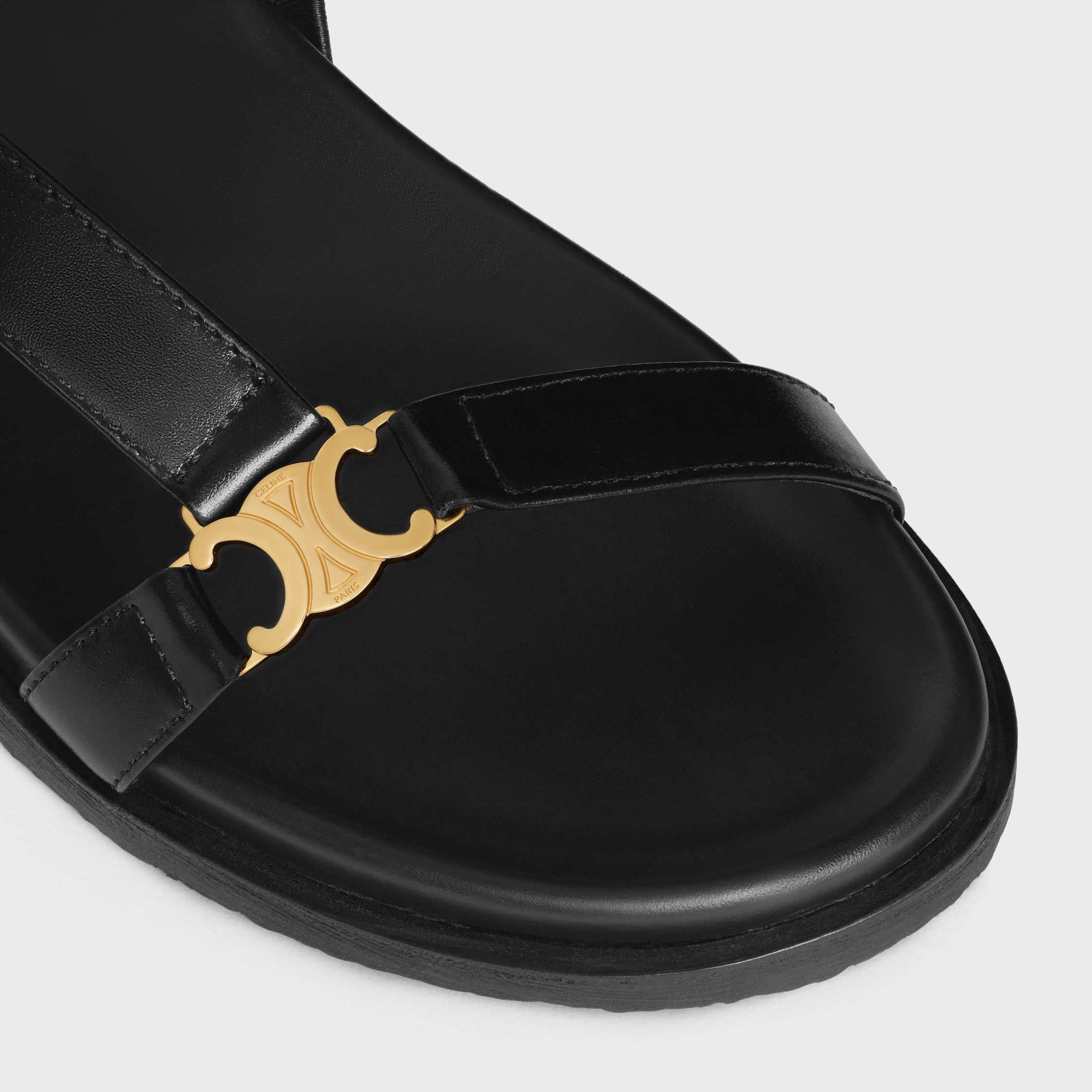 CELINE MAUD SANDAL WITH TRIOMPHE IN CALFSKIN - 4