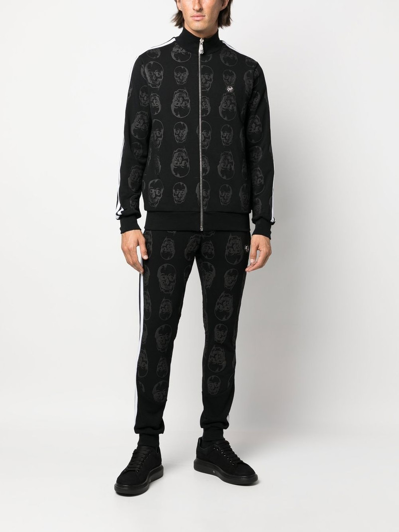 PHILIPP PLEIN skull-print tracksuit set outlook