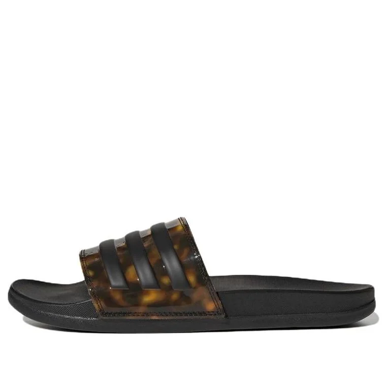 (WMNS) adidas Adilette Comfort Slide 'Black Flame' GX9835 - 1