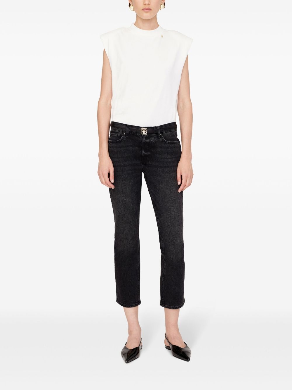 Nix cropped jeans - 2