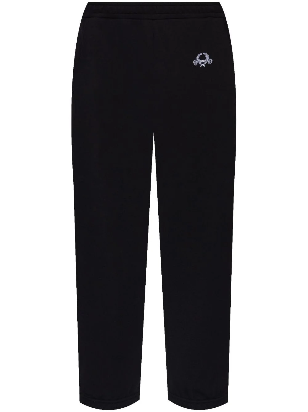 logo-embroidered trousers - 1
